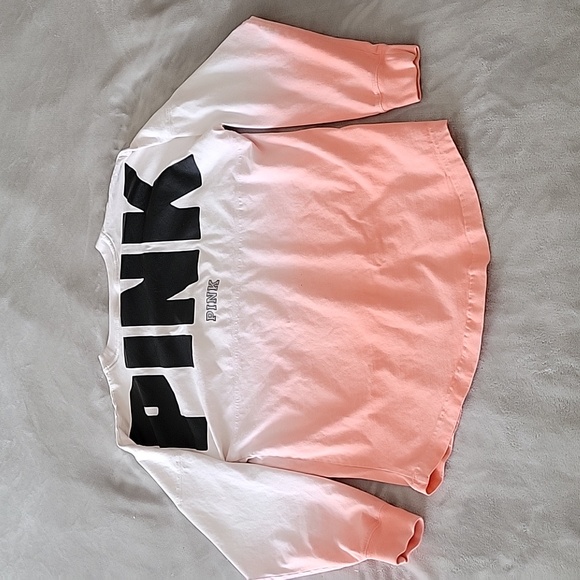 Pink victorias secret long sleeve tee - Picture 3 of 3